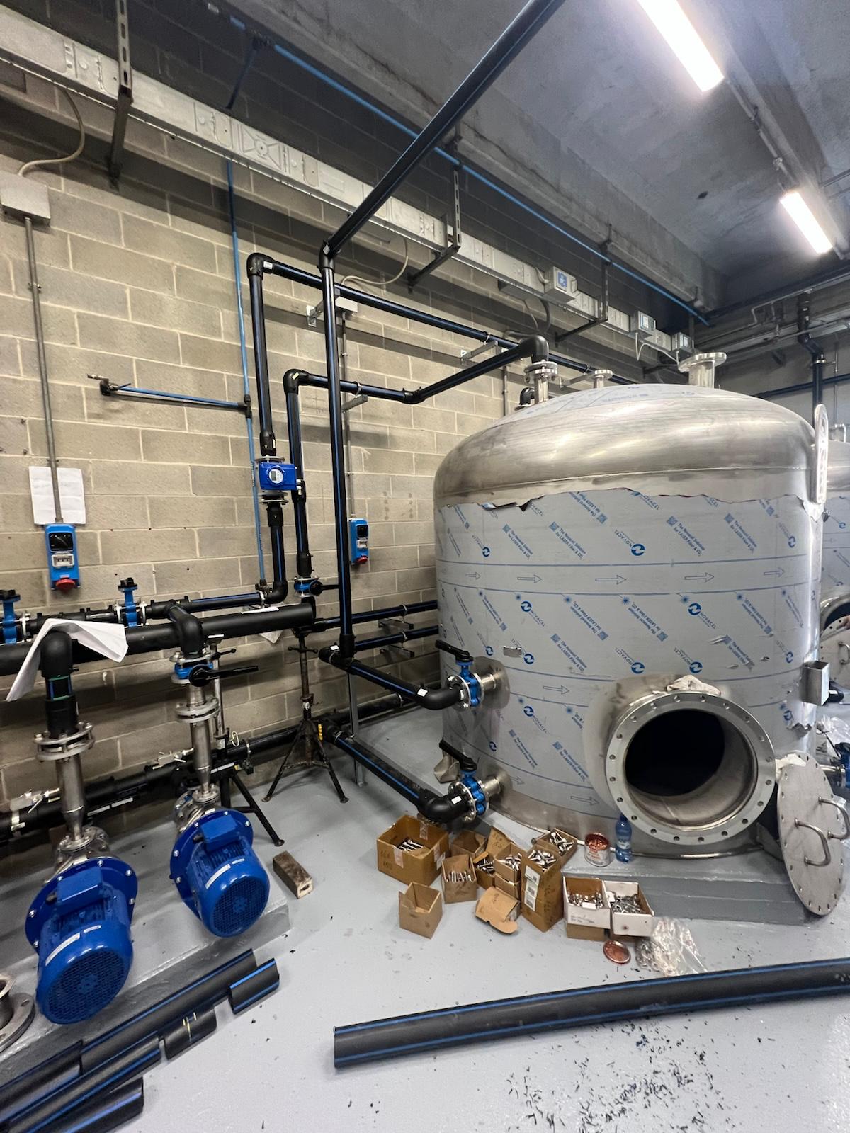 Impianto osmosi CST per installazioni e montaggi industriali S.N.A. Impianti